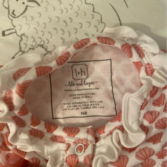 Lila & Hayes onsie girl nb - Picture 2 of 3